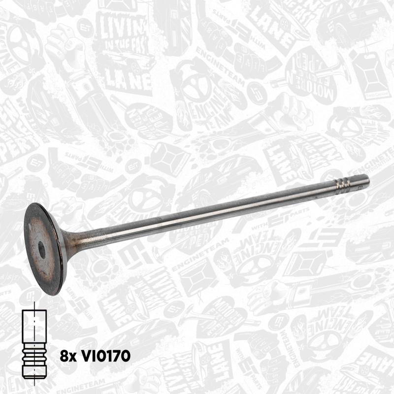 Kit de soupapes, soupapes d'admission/d'échappement ET ENGINETEAM VS0035 - Visuel 1