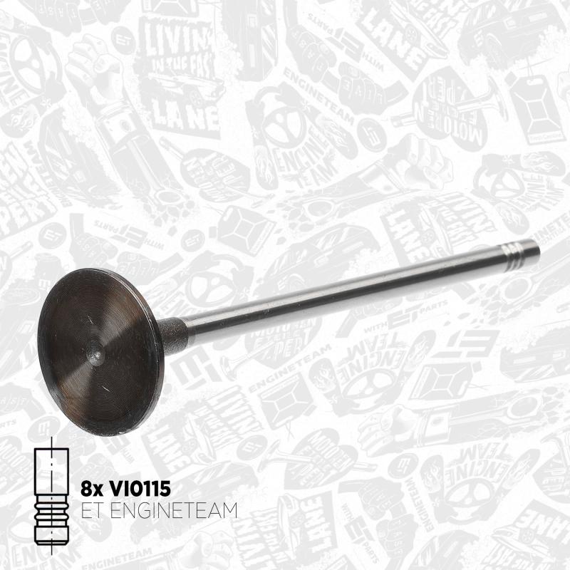 Kit de soupapes, soupapes d'admission/d'échappement ET ENGINETEAM VS0039 - Visuel 1