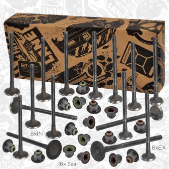 Kit de soupapes, soupapes d'admission/d'échappement ET ENGINETEAM [VS0044]