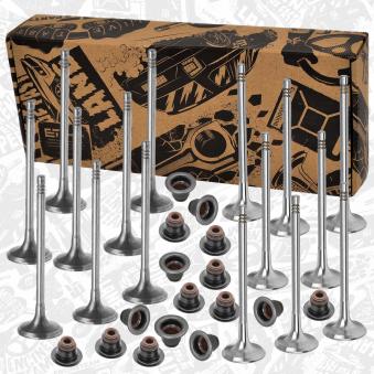 Kit de soupapes, soupapes d'admission/d'échappement ET ENGINETEAM VS0047 pour TOYOTA COROLLA Cooper D - 112cv