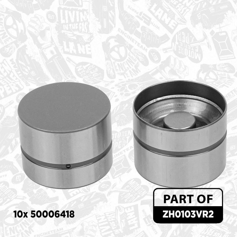 Kit de poussoir de soupape ET ENGINETEAM ZH0103VR2 - Visuel 1