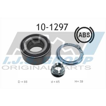 Roulement de roue avant IJS GROUP OEM 7701207358 Roulement de roue avant IJS GROUP OEM 7701207358