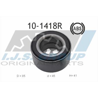 Roulement de roue IJS GROUP [10-1418R]