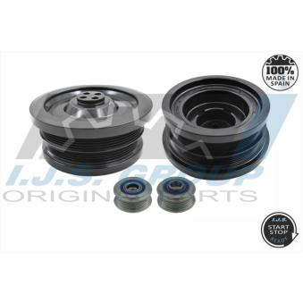 Kit de poulies, vilebrequin IJS GROUP [17-1035KIT]