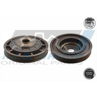 Poulie, vilebrequin IJS GROUP 17-1037 pour FIAT LINEA 1.5 DCI - 110cv
