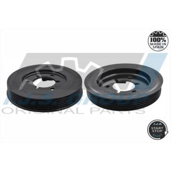 Poulie, vilebrequin IJS GROUP OEM 9655703580 Poulie, vilebrequin IJS GROUP OEM 9655703580
