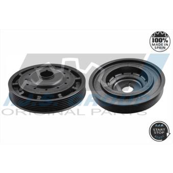 Poulie, vilebrequin IJS GROUP 17-1083 pour LEXUS IS 1.6 E85 - 110cv