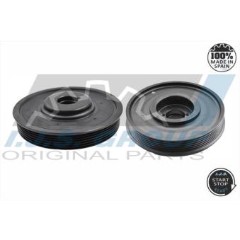 Poulie, vilebrequin IJS GROUP 17-1085 pour SUBARU JUSTY 1.9 D - 70cv