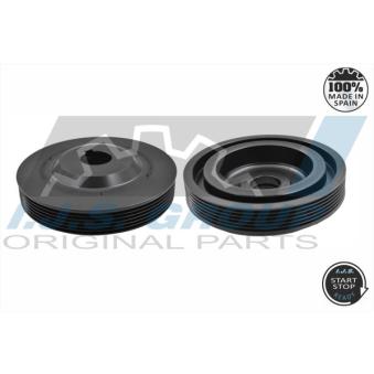 Poulie, vilebrequin IJS GROUP 17-1104 pour MAZDA 323 2.0 TDCi - 110cv