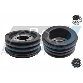Poulie, vilebrequin IJS GROUP 17-1230 pour OPEL VECTRA 1.7 TD - 82cv