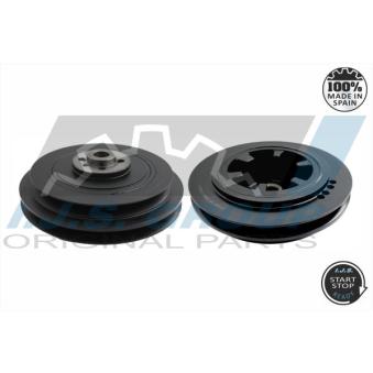 Poulie, vilebrequin IJS GROUP 17-1249 pour MINI MINI 2.5 Syncro - 110cv