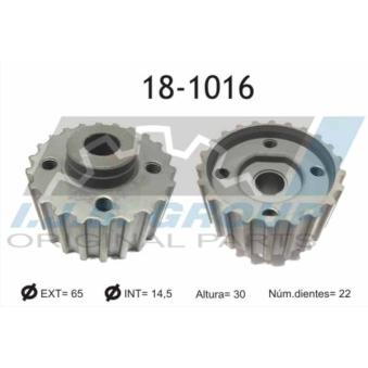 Roue dentée, vilebrequin IJS GROUP 18-1016 pour MERCEDES-BENZ CLASSE E 1.9 TDI - 110cv