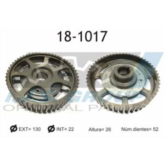 Roue dentée, arbre à came IJS GROUP 18-1017 pour PEUGEOT PARTNER 1.6 - 102cv
