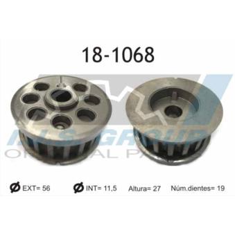 Roue dentée, arbre à contrepoids d'équilibrage IJS GROUP 18-1068 pour RENAULT SUPER 5 1.5 dCi 110 - 110cv