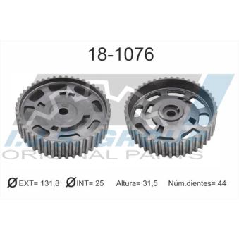 Poulie de tension, courroie trapézoïdale à nervures IJS GROUP OEM 8200886753