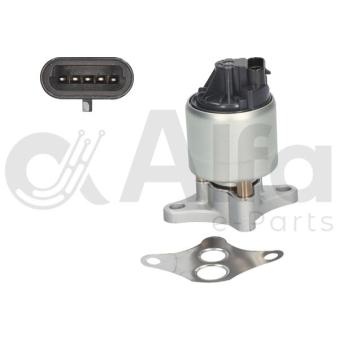 Vanne EGR, commande des gaz d'échappement Alfa e-Parts [AF07656]