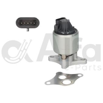 Vanne EGR, commande des gaz d'échappement Alfa e-Parts [AF07670]