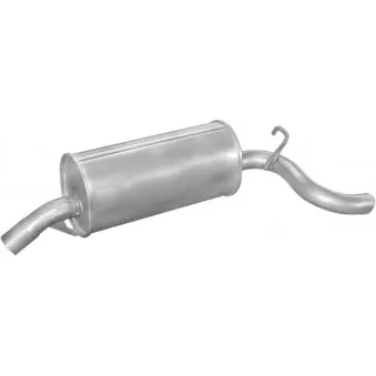 Silencieux arrière 4MAX 0219-01-01731P pour OPEL OMEGA 2.0 - 122cv