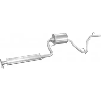 Silencieux arrière 4MAX OEM 1743087B25