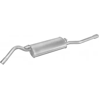 Silencieux arrière 4MAX 0219-01-02424P pour SKODA FELICIA 1.6 GLX - 75cv
