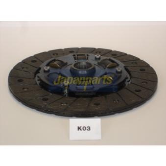 Disque d'embrayage JAPANPARTS [DF-K03]