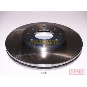 Jeu de 2 disques de frein avant JAPANPARTS [DI-535C]