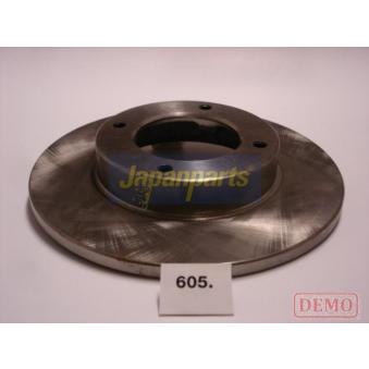 Jeu de 2 disques de frein avant JAPANPARTS [DI-605C]