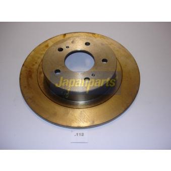 Jeu de 2 disques de frein arrière JAPANPARTS [DP-112]
