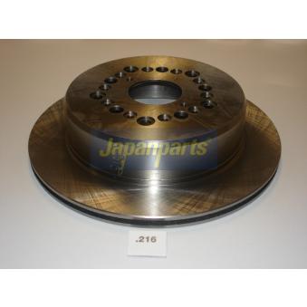 Jeu de 2 disques de frein arrière JAPANPARTS [DP-216]