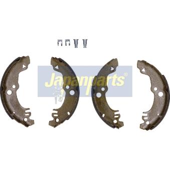 Jeu de mâchoires de frein JAPANPARTS [GF-0333AF]