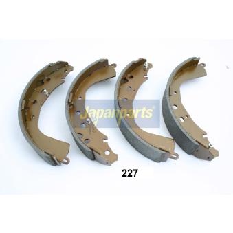 Jeu de mâchoires de frein, frein de stationnement JAPANPARTS [GF-227AF]