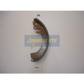 Jeu de mâchoires de frein JAPANPARTS [GF-512AF]