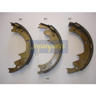 Jeu de mâchoires de frein JAPANPARTS [GF-520AF]