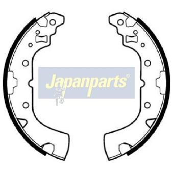 Jeu de mâchoires de frein JAPANPARTS [GF-523AF]