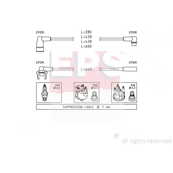 Kit de câbles d'allumage EPS [1.500.415]