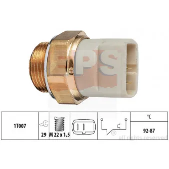 EPS 1.850.049 - Interrupteur de température, ventilateur de radiateur