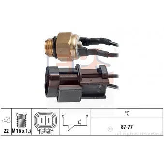 EPS 1.850.056 - Interrupteur de température, ventilateur de radiateur