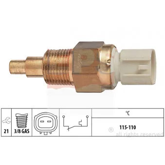 EPS 1.850.228 - Interrupteur de température, ventilateur de radiateur