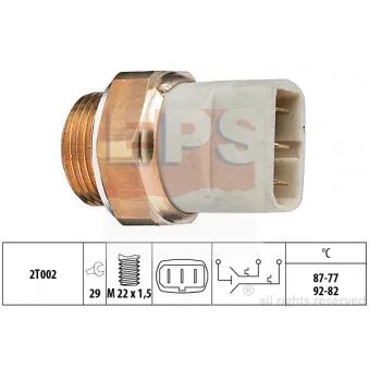 EPS 1.850.626 - Interrupteur de température, ventilateur de radiateur