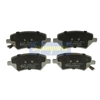 Jeu de 4 plaquettes de frein avant JAPANPARTS [PA-022AF]