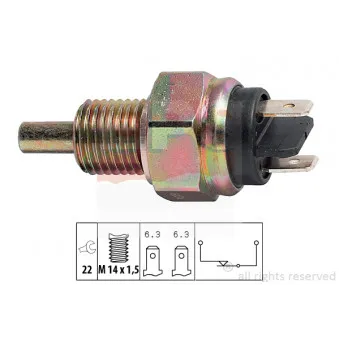 Contacteur, feu de recul EPS 1.860.035