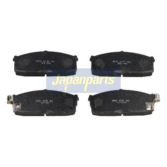 Jeu de 4 plaquettes de frein avant JAPANPARTS [PA-141AF]