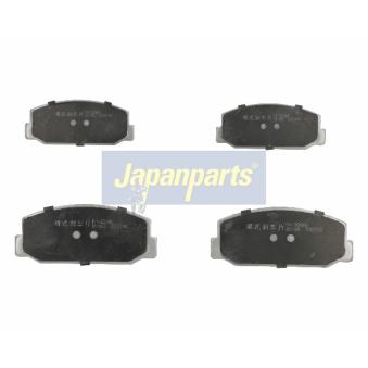 Jeu de 4 plaquettes de frein avant JAPANPARTS [PA-228AF]