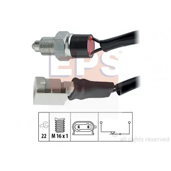 Contacteur, feu de recul EPS [1.860.106]