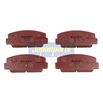 Jeu de 4 plaquettes de frein avant JAPANPARTS [PA-702AF]