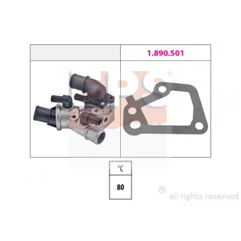 Thermostat d'eau EPS 1.880.104