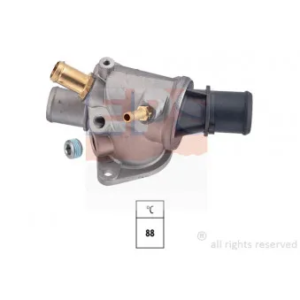 Thermostat d'eau EPS 1.880.150 pour LANCIA KAPPA 2.0 20VT - 220cv