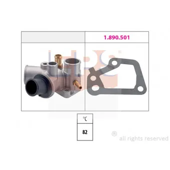 Thermostat d'eau EPS OEM 7718184
