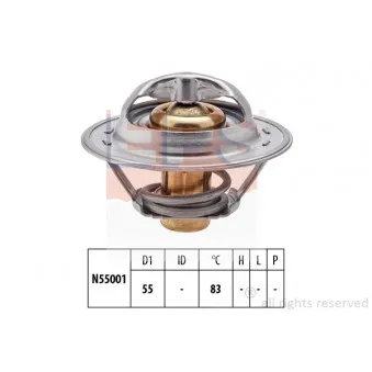 Thermostat d'eau EPS 1.880.304S pour CITROEN XSARA 1.6 16V - 109cv