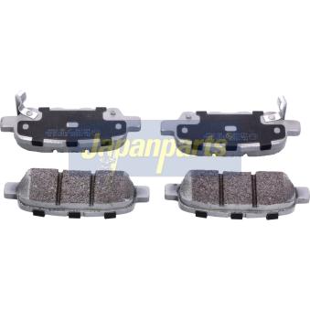 Jeu de 4 plaquettes de frein avant JAPANPARTS [PP-156AF]
